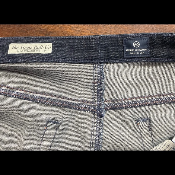 AG Adriano Goldschmied StevieRoll Up Cropped Jeans - Picture 5 of 13